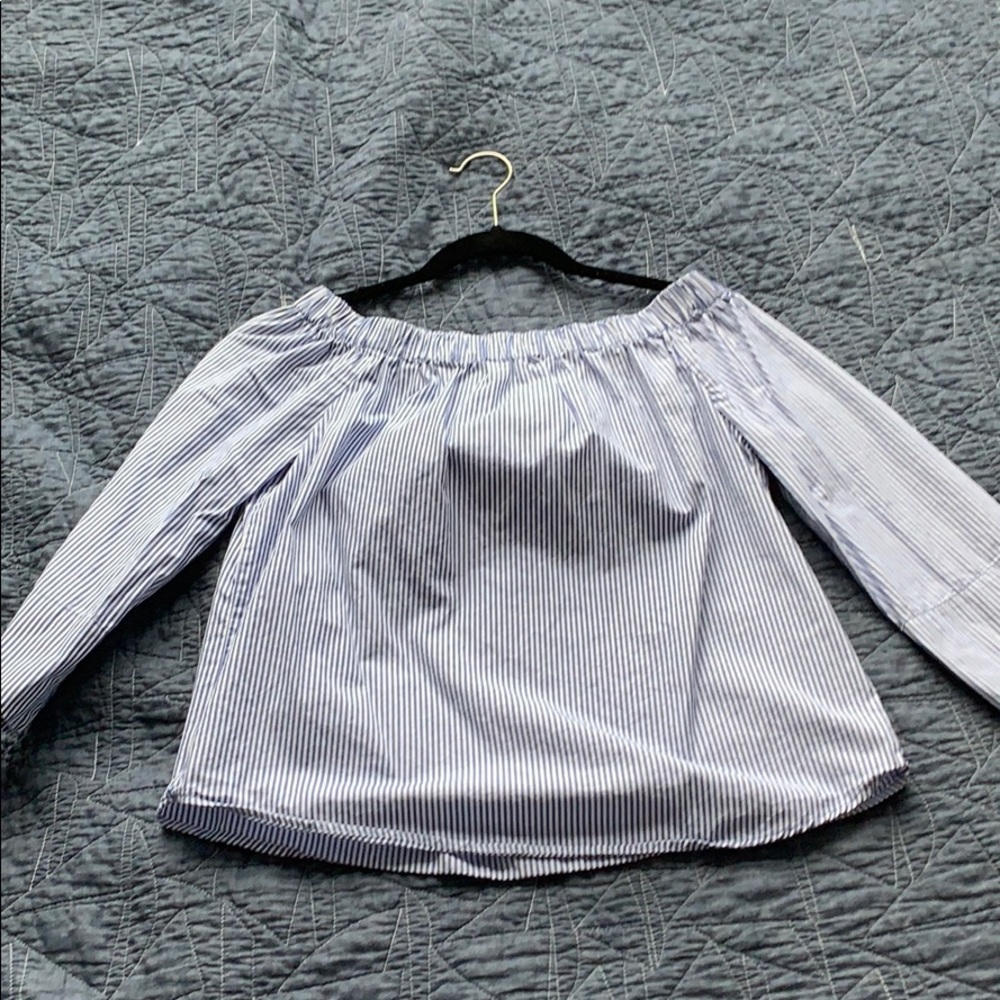 Zara off the shoulder top